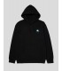 SUDADERA HUF DESKTOP P-O HOODIE   BLACK