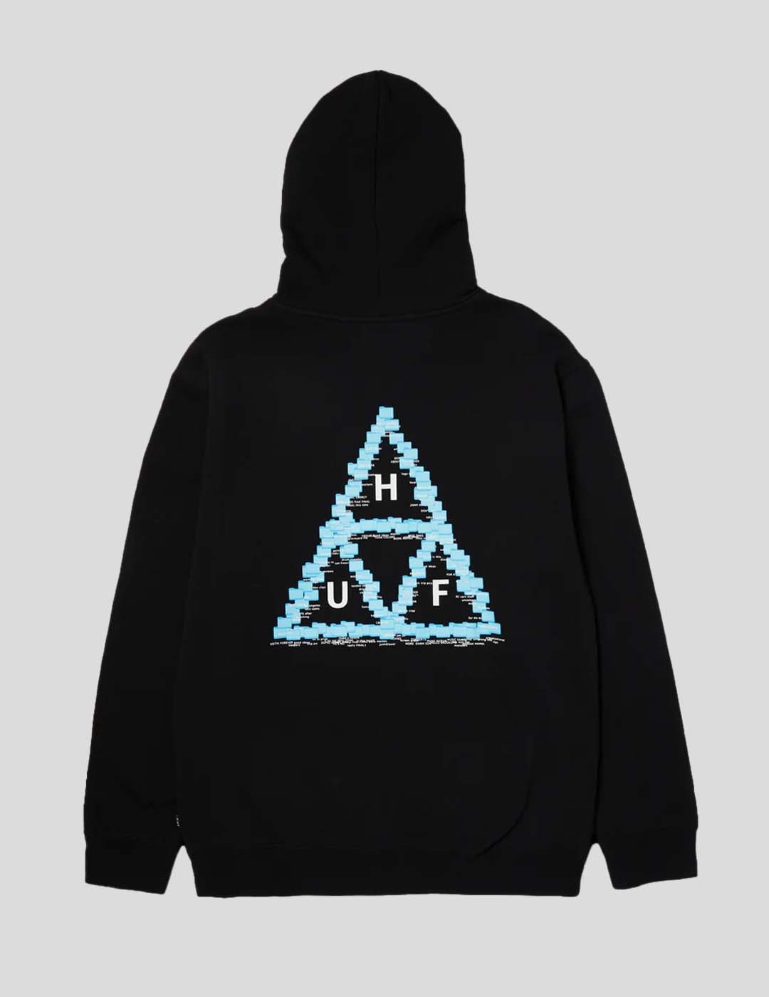 SUDADERA HUF DESKTOP P-O HOODIE   BLACK