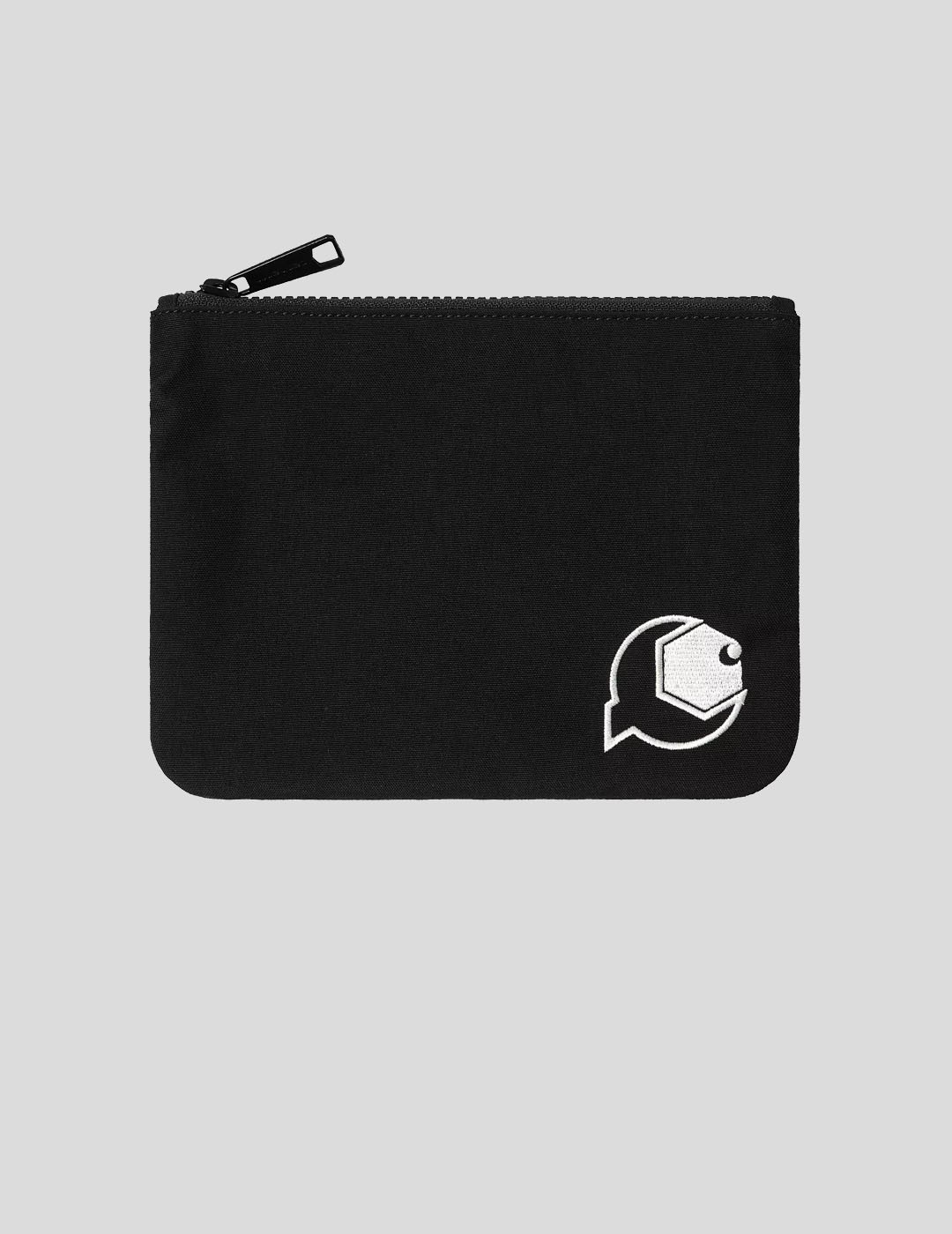 MONEDERO CARHARTT WIP  INDUSTRY ZIP WALLET   BLACK 