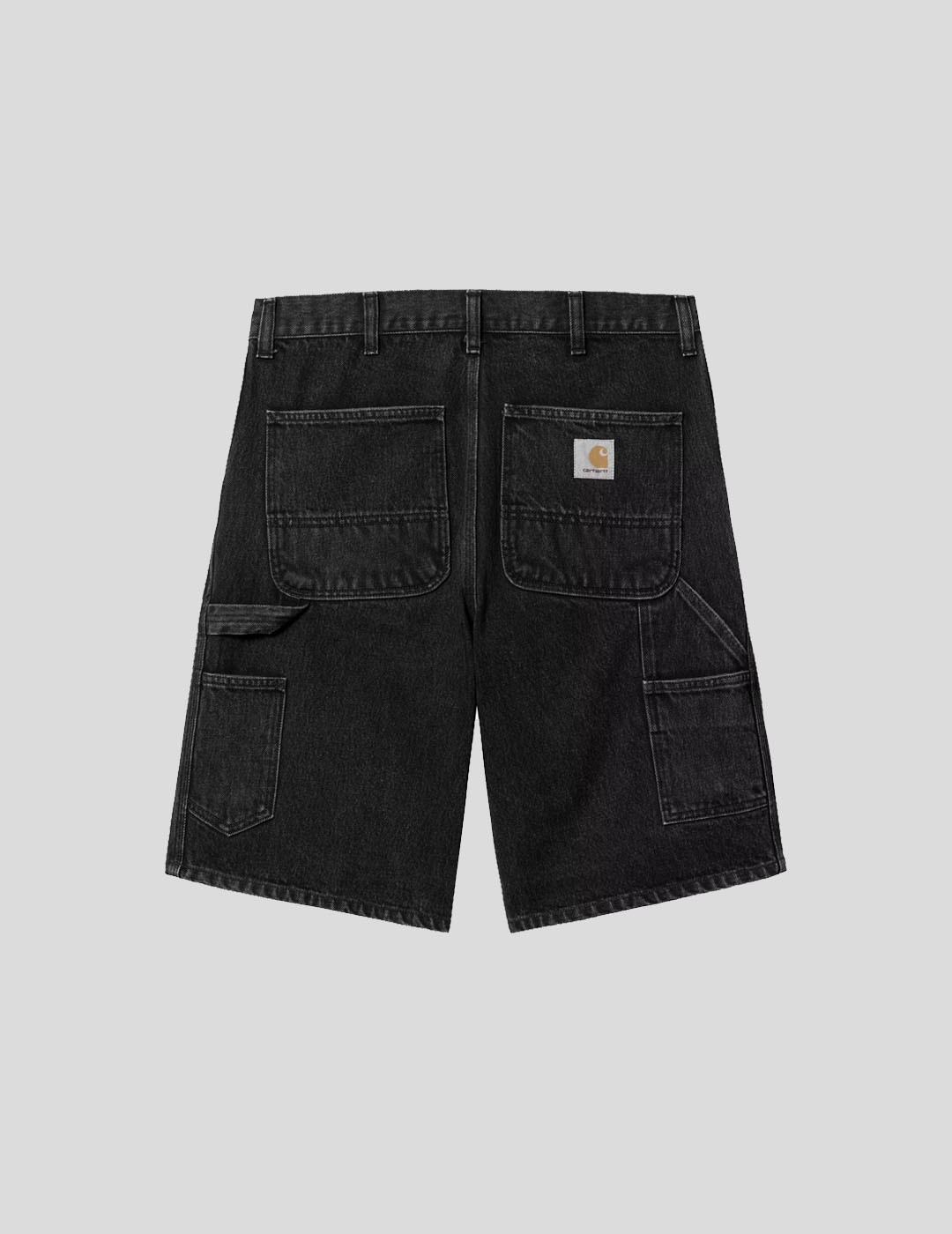 SHORTS CARHARTT WIP  SINGLE KNEE SHORT  BLACK STONE 