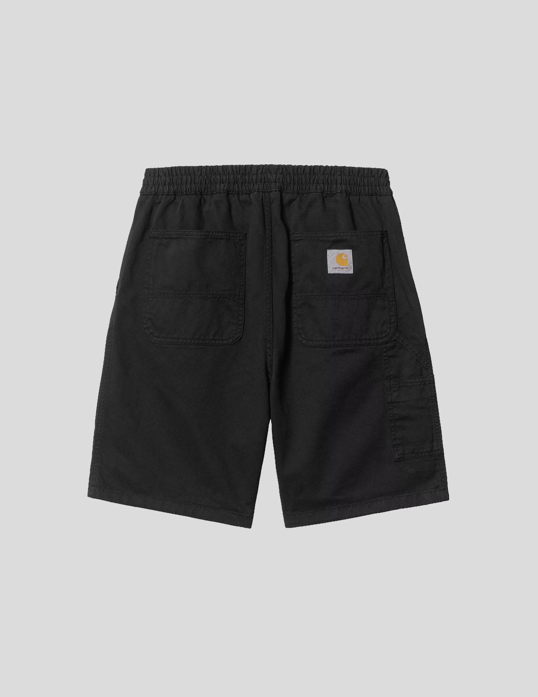 SHORTS CARHARTT WIP  FLINT SHORT  BLACK GARMENT