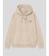 SUDADERA CARHARTT WIP  HOODED NELSON SWEAT  FLEUR DE SEL GARMENT DYED