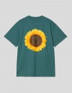 CAMISETA CARHARTT WIP  SUNFLOWER TEE  RAINFOREST