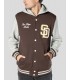 CHAQUETA NEW ERA SAN DIEGO PADRES MLB THROWBACK PREP  BROWN
