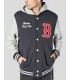 CHAQUETA NEW ERA BOSTON REDSOX MLB THROWBACK PREP   NAVY