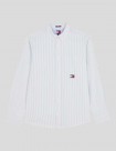 CAMISA TOMMY JEANS OXFORD STRIPE SHIRT  COLORADO BLUE STRIPE