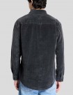 CAMISA TOMMY JEANS CHUNKY CORD OVERSHIRT  GREY