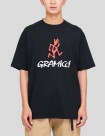 CAMISETA GRAMICCI GRAMICCI LOGO TEE  BLACK