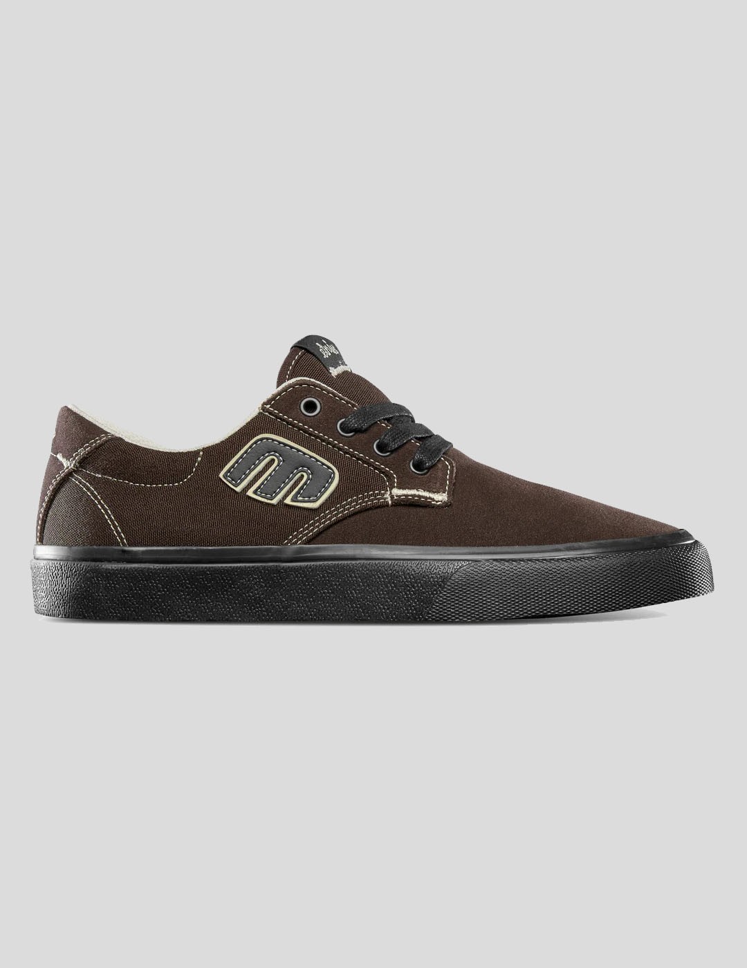 ZAPATILLAS ETNIES BARGE PLUS X JULIAN LEWIS  BROWN-BLACK