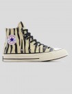 ZAPATILLAS CONVERSE CHUCK 70 HI GLOW IN THE DARK  LIGHT DUNE-BLACK-EGRET