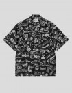 CAMISA CARHARTT WIP  STATE SOUVENIR SHIRT   BLACK-WAX