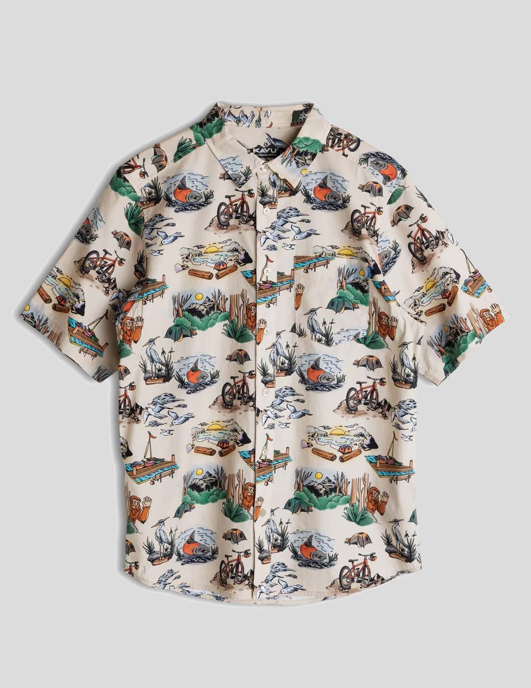 CAMISA KAVU THE JAM SHIRT  PLACES TO BE