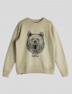 SUDADERA KAVU CORE CREW  OLIVE