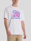 CAMISETA NEW BALANCE FACE OKA SMILE TEE  WHITE