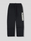 GORRA PLEASURES WAVE QUILTED EASY PANTS  BLACK
