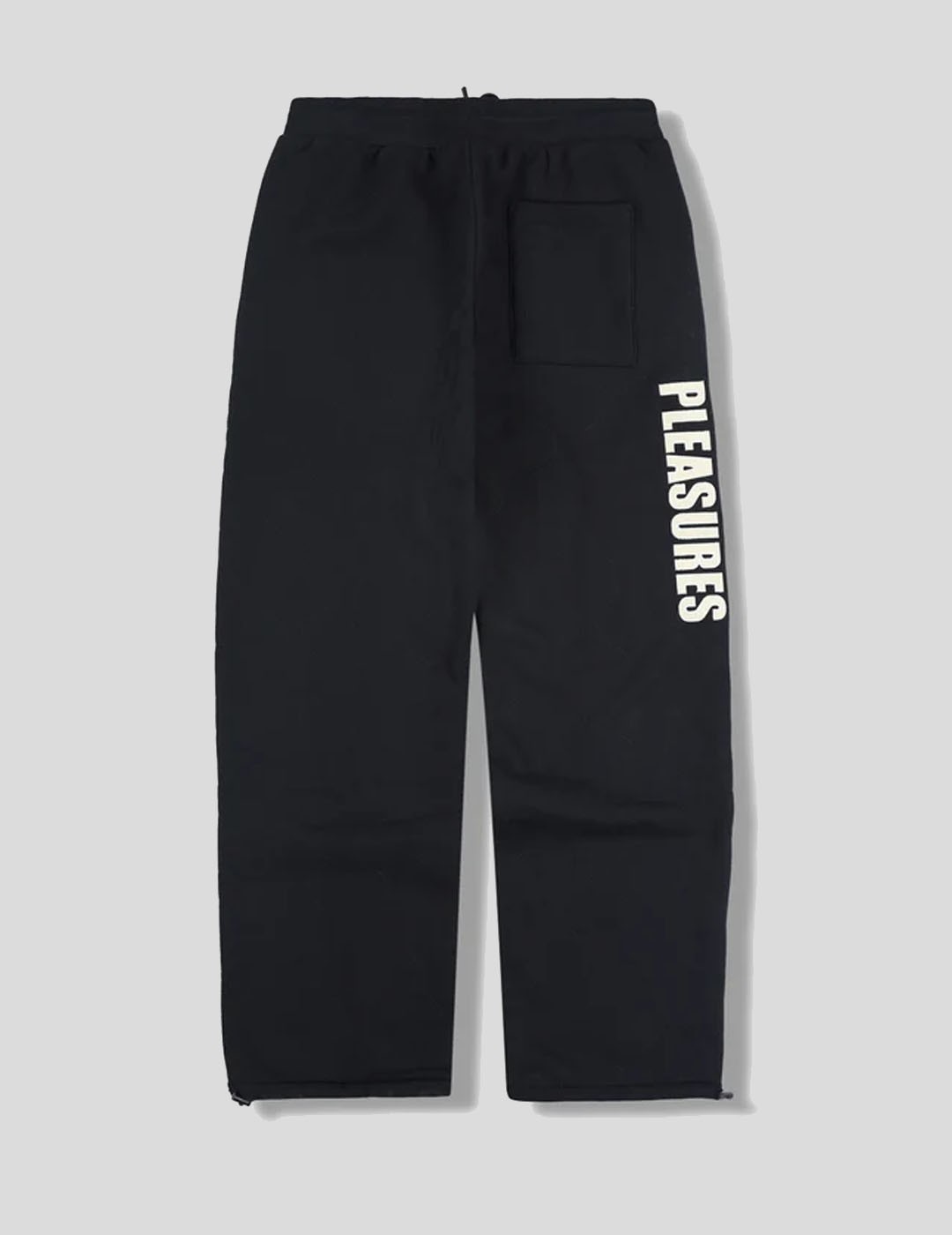 GORRA PLEASURES WAVE QUILTED EASY PANTS  BLACK