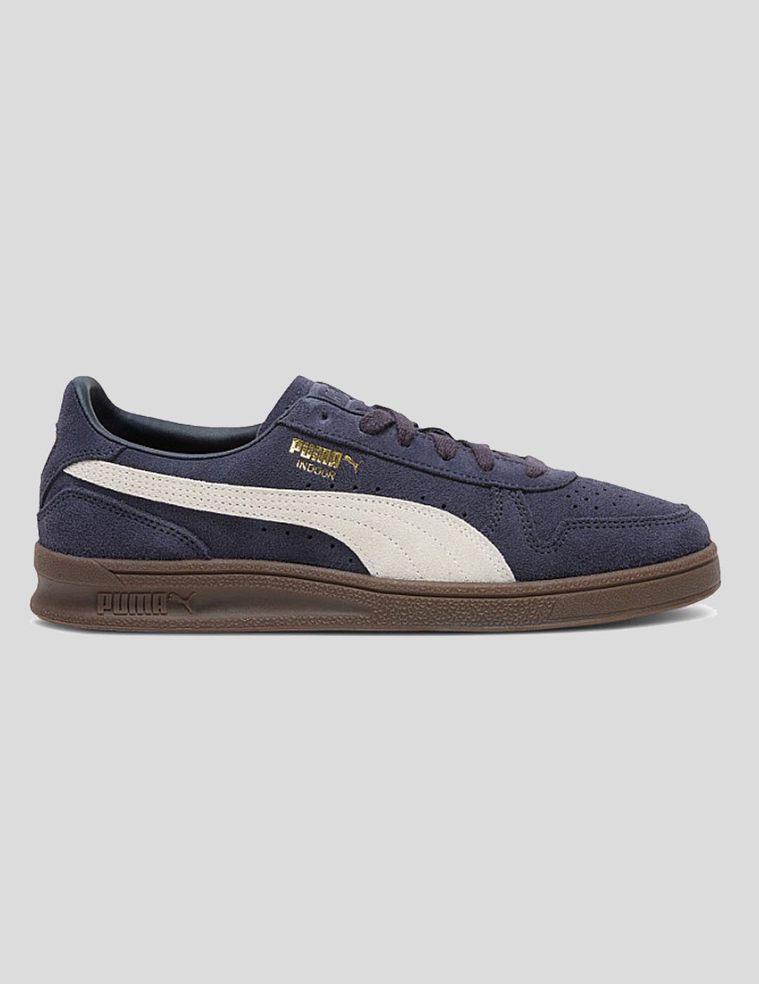 ZAPATILLAS PUMA INDOOR  SUEDE-NEW NAVY-WARM WHITE