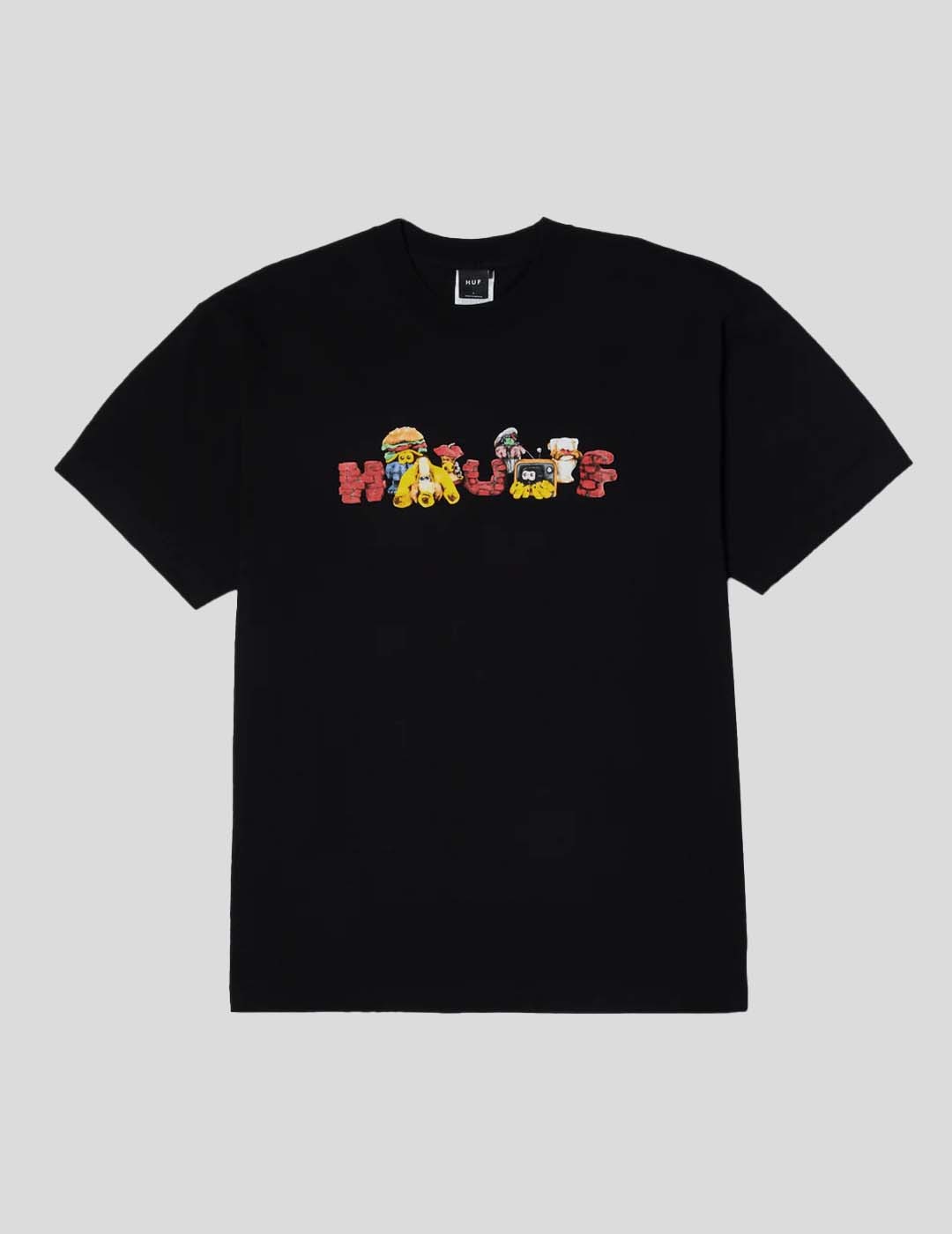 CAMISETA HUF HAVECOOTH TEE  BLACK