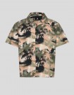 CAMISA CONVERSE FESTIVAL BUTTON SHIRT  PALM CAMO