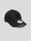 GORRA NEW ERA NEW YORK YANKEES ESSENTIAL 9FORTY  BLACK
