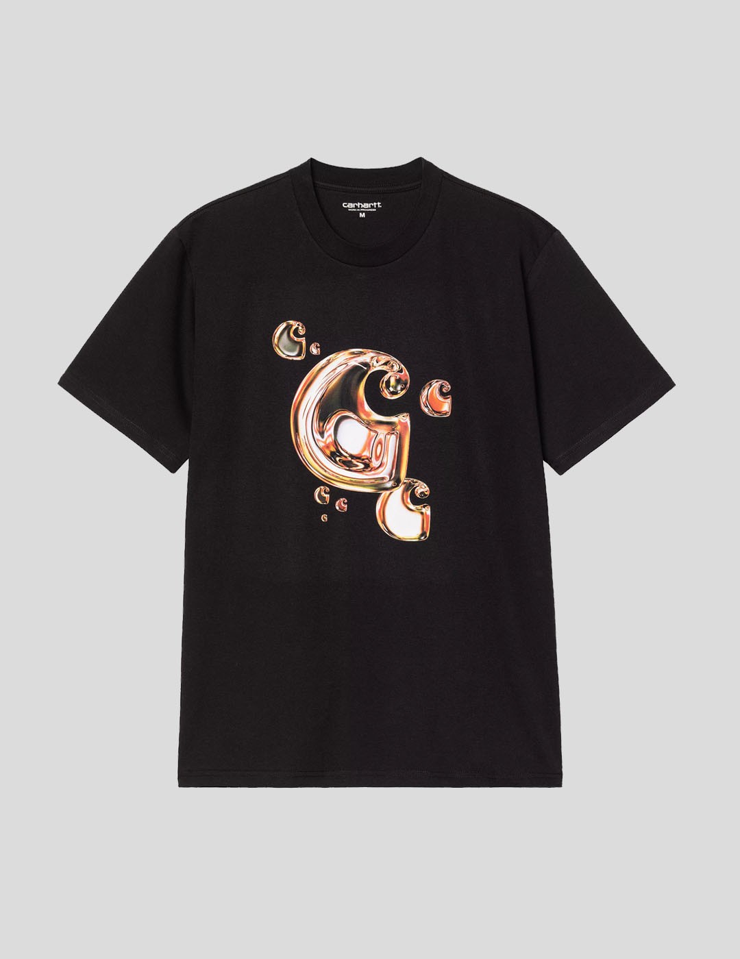 CAMISETA CARHARTT WIP  SOLAR CHROME TEE  BLACK
