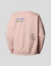 SUDADERA THE NORTH FACE MOUNTAIN CLEANUP OVERSIZED CREW  PINK MOSS