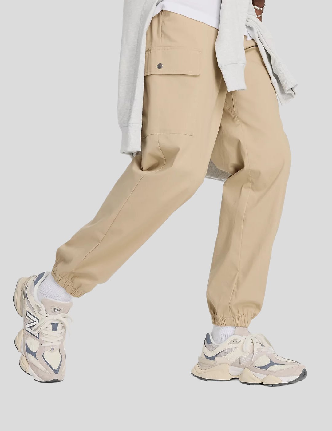 PANTALÓN NEW BALANCE TWILL CARGO JOGGER   STONEWARE