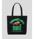 MOCHILA CARHARTT WIP  CANVAS GRAPHIC TOTE   BLACK