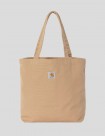 MOCHILA CARHARTT WIP  CANVAS GRAPHIC TOTE   DUSTY BROWN