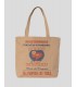 MOCHILA CARHARTT WIP  CANVAS GRAPHIC TOTE   DUSTY BROWN