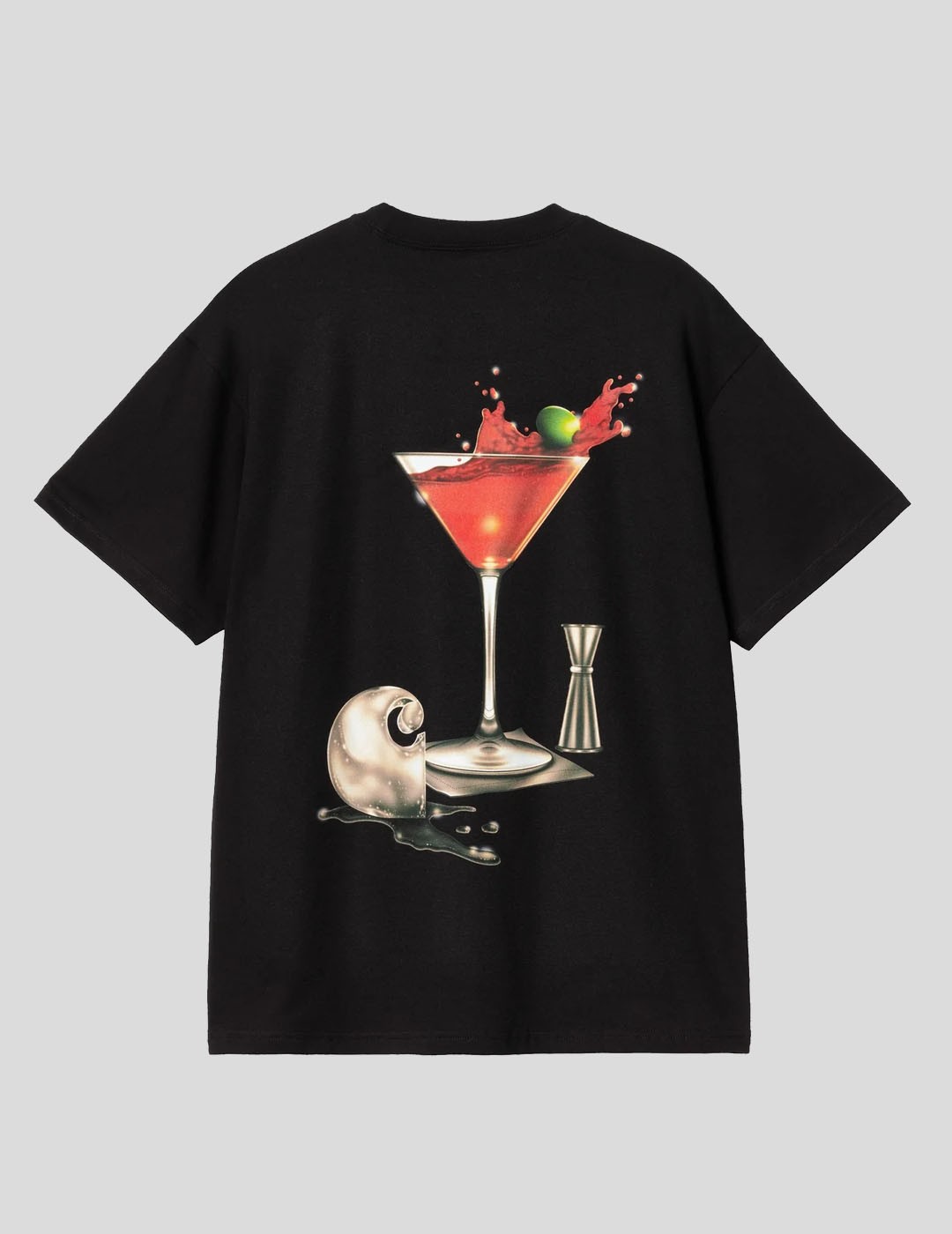 CAMISETA CARHARTT WIP  JAKE GARCIA TEE   BLACK