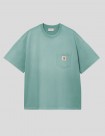 CAMISETA CARHARTT WIP  HUDSON POCKET TEE  SAGUARO CHALK WASH