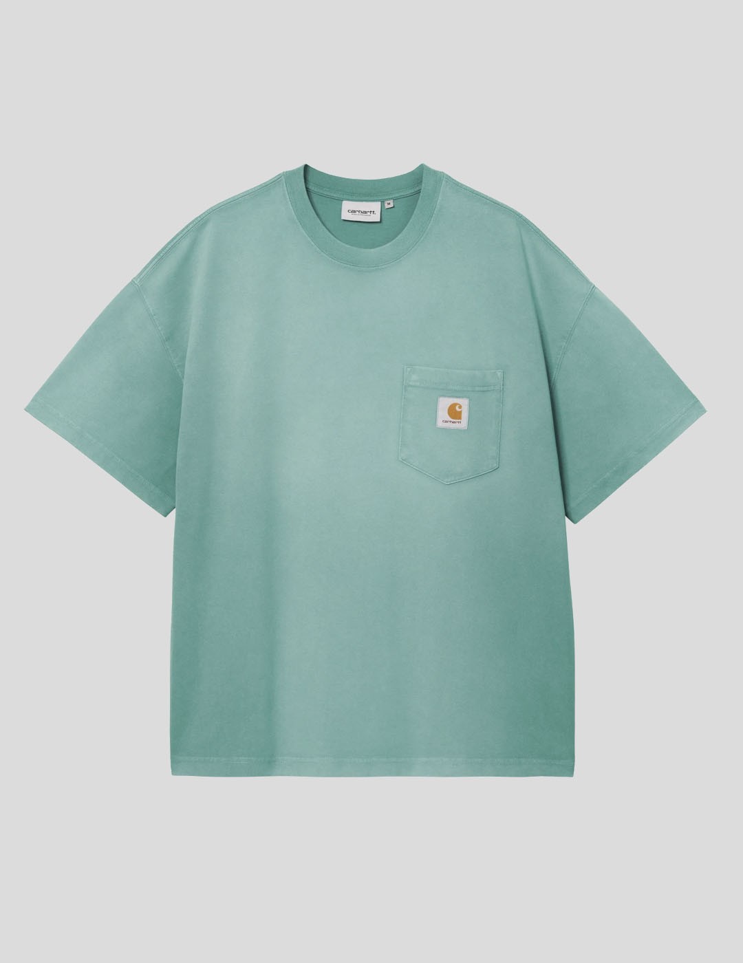 CAMISETA CARHARTT WIP  HUDSON POCKET TEE  SAGUARO CHALK WASH