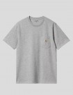 CAMISETA CARHARTT WIP  POCKET TEE   GREY HEATHER