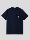 CAMISETA CARHARTT WIP  POCKET TEE   DARK NAVY