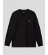 CAMISETA CARHARTT WIP  AMERICAN SCRIPT LS TEE  BLACK