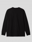 CAMISETA CARHARTT WIP  AMERICAN SCRIPT LS TEE  BLACK