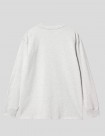 CAMISETA CARHARTT WIP  AMERICAN SCRIPT LS TEE  ASH HEATHER