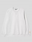 SUDADERA CARHARTT WIP  CHASE SWEAT  ASH HEATHER