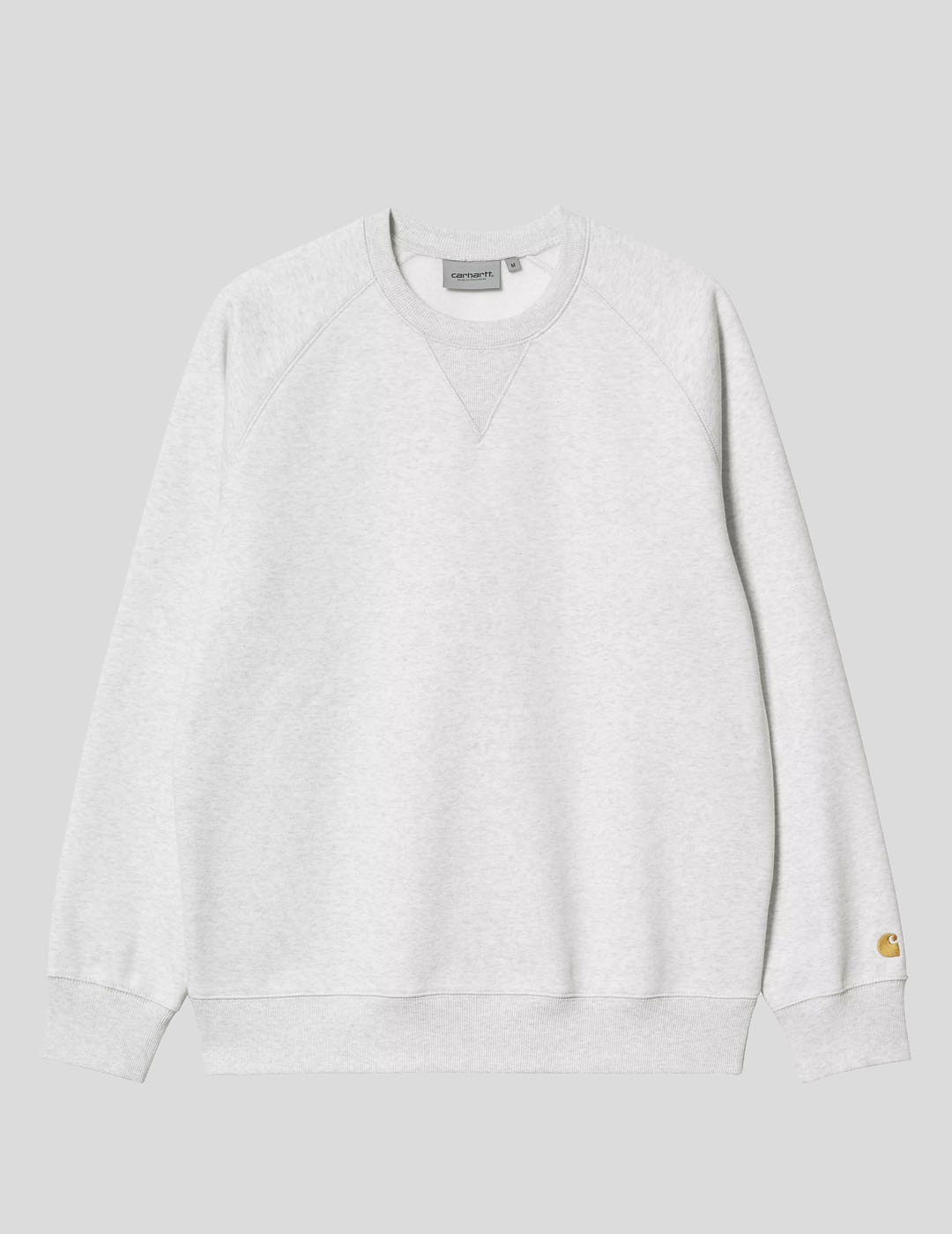 SUDADERA CARHARTT WIP  CHASE SWEAT  ASH HEATHER