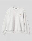 SUDADERA CARHARTT WIP  AMERICAN SCRIPT SWEATSHIRT  ASH HEATHER
