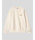 SUDADERA CARHARTT WIP  AMERICAN SCRIPT SWEATSHIRT  NATURAL