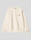 SUDADERA CARHARTT WIP  AMERICAN SCRIPT SWEATSHIRT  NATURAL