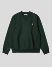 SUDADERA CARHARTT WIP  AMERICAN SCRIPT SWEATSHIRT  CONIFER