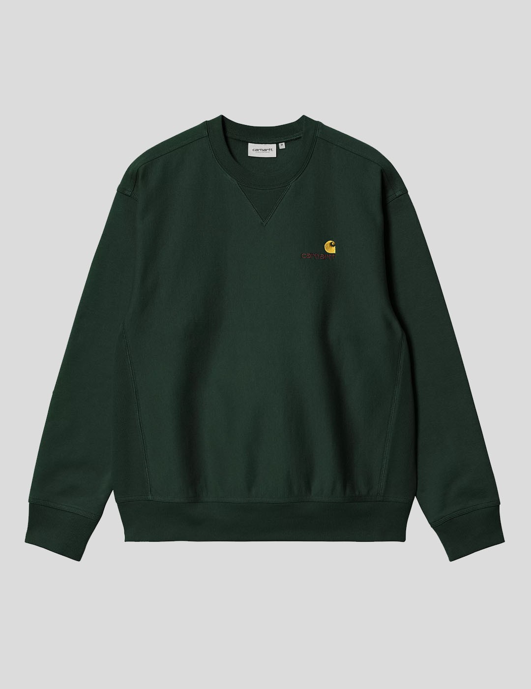 SUDADERA CARHARTT WIP  AMERICAN SCRIPT SWEATSHIRT  CONIFER