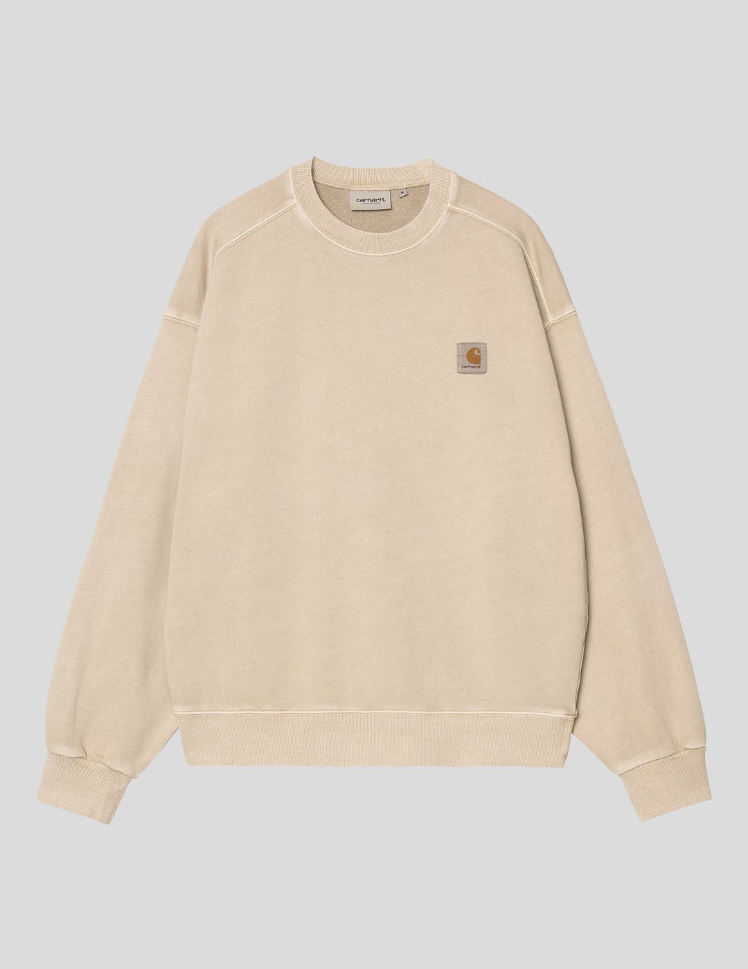 SUDADERA CARHARTT WIP  NELSON SWEAT  FLEUR DE SEL 