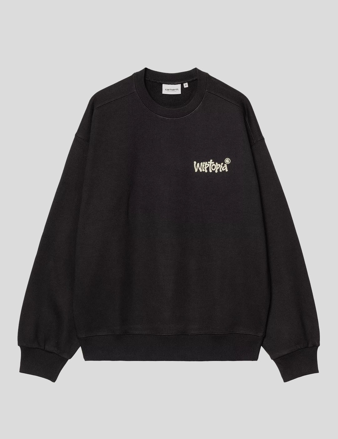 SUDADERA CARHARTT WIP  WIPTOPIA SWEAT  BLACK