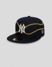 GORRA NEW ERA NY YANKEES MLB CHAIN WRAP 59FIFTY  NAVY