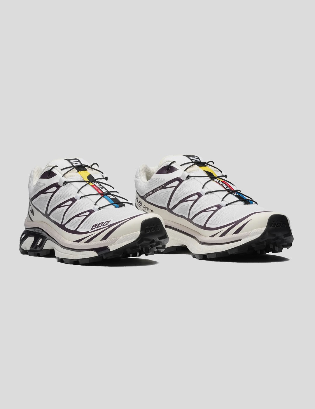 ZAPATILLAS SALOMON XT-6   WHITE-VANILLA ICE-PLUM