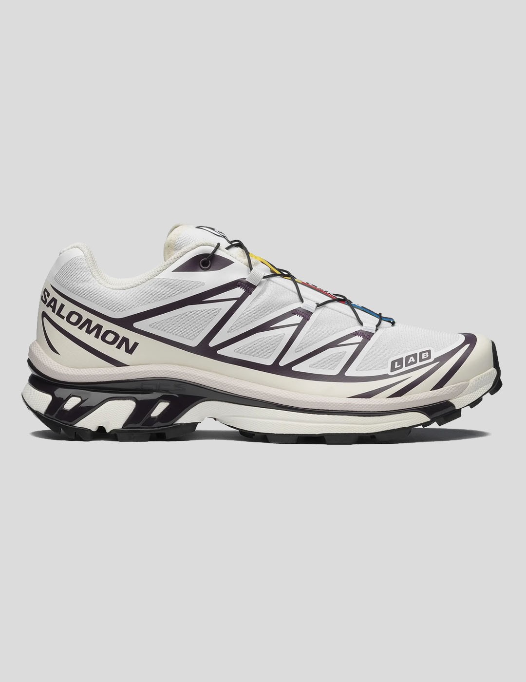 ZAPATILLAS SALOMON XT-6   WHITE-VANILLA ICE-PLUM